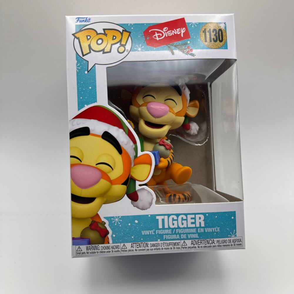 Funko Pop! Disney Holiday Tigger #1130 Vinyl Figure Winnie the Pooh Santa Hat